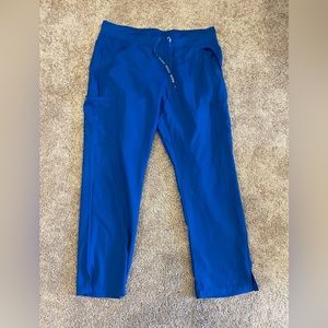 Med Couture blue scrub pants
